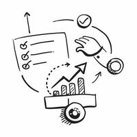 Modern trade symbol with copy space for project planning concept as An artistic rendering of a modern trade symbol with spacious copy space suitable for project planning goal setti Dynamic Set 8 vector