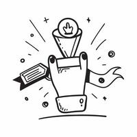 Modern successful icon with copy space for business presentations concept as A modern successful icon design with generous copy space perfect for enhancing business presentations a Dynamic vector