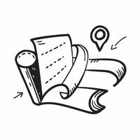 Modern roadmap icon with copy space for business presentations concept as A modern roadmap icon design with generous copy space perfect for enhancing business presentations and sli Dynamic vector