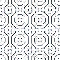 Modern seamless tile design featuring digital cyber elements with interconnected circuit lines and isolated whitebalance to evoke futuristic networks concept as Interconnected circ Dynamic vector