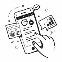 Modern customer application icon with copy space for business presentations concept as A modern customer application icon design with generous copy space perfect for enhancing busi Dynamic vector