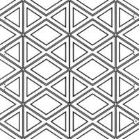 Modern seamless pattern merging techno geometrics with bold angular frameworks and digital motifs arranged in a precise tiled grid under isolated whitebalance concept as Bold digit Dynamic vector