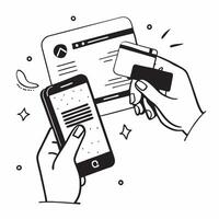 Mobile payment at a pharmacy concept as High resolution image of mobile payment at a pharmacy with a glossy backdrop showcasing the speed and security of digital transactions for h Dynamic Set 2 vector