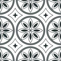Merge vintage textures mosaic tile sequences distinctive banners seamlessly forming promotional templates on white background concept as Timeless mid century style resonates with Dynamic Set 2 vector