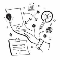 Marketing illustration with space for text and graphics concept as An illustrative marketing design featuring ample space for both text and graphics perfect for illustrating readin Dynamic vector