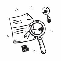Magnifying glass and tie icon with copy space for candidate evaluations concept as A modern magnifying glass and tie icon design with generous copy space perfect for enhancing cand Dynamic vector