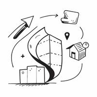 Logistic symbol with copy space for website banners concept as A sleek logistic symbol with generous copy space suitable for creating eye catching website banners and headers to sh Dynamic vector