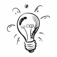 Lightbulb icon with copy space on a gray background concept as A image of a lightbulb icon with generous copy space on a gray background ideal for showcasing ideas and innov Dynamic Set 2 vector