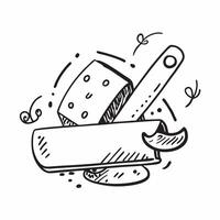Kitchen knife and cutting board icon with copy space for culinary presentations concept as A visually appealing kitchen knife and cutting board icon with copy space designed to enh Dynamic vector