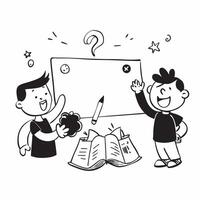 Kids in art class concept as High resolution image of kids enjoying art class with a glossy backdrop highlighting their creativity and excitement for the new school year in Photo Dynamic vector