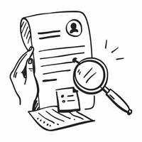 Job search and magnifying glass icon with space for text on a professional background concept as A sleek job search and magnifying glass icon design with ample space for text on a Dynamic vector