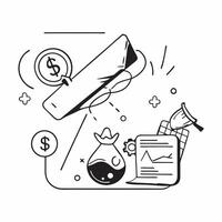 Investment illustration with copy space for business reports concept as A visually appealing investment illustration with copy space designed to enhance business reports and presen Dynamic Set 2 vector