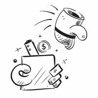 Investment icon with ample space for text and graphics concept as An iconographic investment design offering ample space for both text and graphics perfect for illustrating compreh Dynamic vector