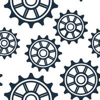 Innovative seamless tile pattern merging complex techno geometrics with structured angular designs and digital elements in isolated whitebalance style concept as Structured digital Dynamic vector