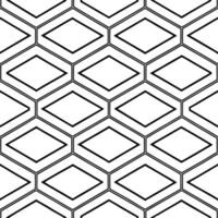Innovative digital seamless pattern with techno geometrics and crisp angular outlines arranged in a balanced tiled structure with isolated whitebalance concept as Crisp digital til Dynamic vector