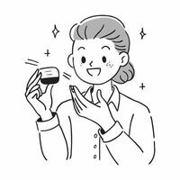 Influencer demonstrating a mockup facial cleanser concept as An influencer demonstrates a mockup facial cleanser highlighting its deep cleansing and refreshing properties Ideal fo Dynamic vector