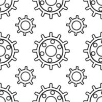 Hightech techno circuits tile pattern with detailed schematic elements and digital line art creating a seamless design isolated white balance concept as Detailed schematic elements Dynamic vector
