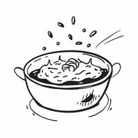 Hearty lentil soup concept as High resolution image of a hearty lentil soup with a glossy backdrop showcasing a warm and nutritious plant based meal option in Photo Stock Concept Dynamic vector