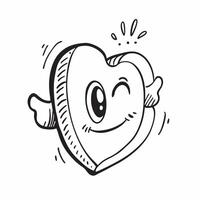 Heart icon with copy space on a white background concept as A image of a heart icon with generous copy space on a white background perfect for heart health and cardiovascula Dynamic vector