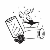 Healthy snacks for busy moms concept as High resolution image of healthy snacks for busy moms with a glossy backdrop showcasing the convenient and nutritious options for on the go Dynamic Set 2 vector