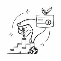 Hand holding a cut leaf in a factory concept as A hand holding a cut leaf in a factory symbolizing sustainable manufacturing practices and corporate social responsibility in indust Dynamic vector