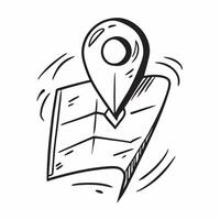 GPS icon with copy space on a gray background concept as A image of a GPS icon with ample copy space on a gray background perfect for navigation and driver themed visuals i Dynamic vector