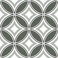Geometric vintage seamless tile pattern with muted color palette for modern retro walls concept as Stylish geometric shapes arranged in seamless tile pattern perfect for modern ret Dynamic vector