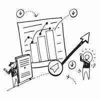 Gap analysis illustration with copy space for business reports concept as A visually appealing gap analysis illustration with copy space designed to enhance business reports and pr Dynamic vector