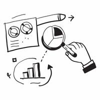 Gap analysis icon with copy space for business presentations concept as A modern gap analysis icon design with generous copy space perfect for enhancing business presentations and Dynamic vector