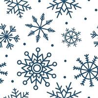 Frosty geometric snowflake seamless tile pattern with modern winter designs concept as Modern winter designs feature geometric snowflakes and frosty patterns in a seamless tile pat Dynamic vector