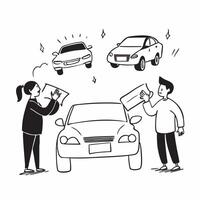 Friends comparing car features concept as High resolution image of friends comparing features of their first cars with a glossy backdrop highlighting the excitement and informed de Dynamic Set 2 vector