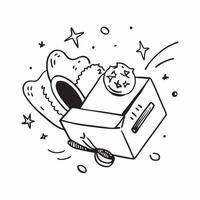 Food delivery illustration with copy space for business reports concept as A visually appealing food delivery illustration with copy space designed to enhance business reports and Dynamic Set 2 vector