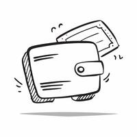 Flat design as Wallet icon with copy space on a white background concept as A image of a wallet icon with generous copy space on a white background ideal for financial plann Dynamic vector