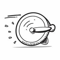 Flat design as Speedometer icon with copy space on a gray background concept as A image of a speedometer icon with generous copy space on a gray background ideal for speed a Dynamic Set 2 vector