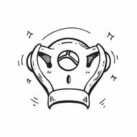 Flat design as Steering wheel icon with copy space on a white background concept as A image of a steering wheel icon with generous copy space on a white background ideal for Dynamic Set 2 vector
