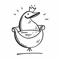 Flat design as Stork icon with copy space on a white background concept as A image of a stork icon with generous copy space on a white background perfect for baby announceme Dynamic vector
