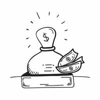 Flat design as Money bag icon with copy space on a green background concept as A image of a money bag icon with ample copy space on a green background perfect for financial Dynamic vector