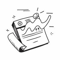 Flat design as Graph icon with copy space on a minimalist background concept as A image of a graph icon with generous copy space on a minimalist background ideal for busines Dynamic vector