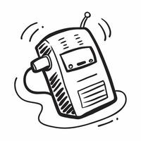 Flat design as Gas pump icon with copy space on a white background concept as A image of a gas pump icon with ample copy space on a white background perfect for fuel and ene Dynamic Set 2 vector