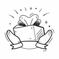 Flat design as Gift icon with copy space on a white background concept as A image of a gift icon with generous copy space on a white background ideal for celebration and ret Dynamic vector