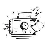 Flat design as Camera icon with copy space on a white background concept as A image of a camera icon with generous copy space on a white background ideal for travel and phot Dynamic Set 2 vector