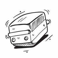 Flat design as Bus icon with copy space on a white background concept as A image of a bus icon with generous copy space on a white background ideal for travel and public tra Dynamic vector