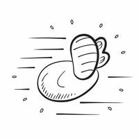Flat design as Baby footprint icon with copy space on a white background concept as A image of baby footprints with generous copy space on a white background ideal for newbo Dynamic Set 2 vector