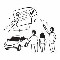 Family researching car safety features concept as High resolution image of a family researching car safety features for their first car with a glossy backdrop highlighting the impo Dynamic vector