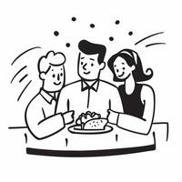 Family dinner party concept as High resolution image of a family dinner party with a glossy backdrop highlighting the warmth and joy of sharing a meal together in Photo Stock Conc Dynamic vector