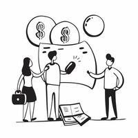 Family budgeting together concept as High resolution image of a family budgeting together with a glossy backdrop highlighting the collaborative and organized approach to saving mon Dynamic Set 2 vector