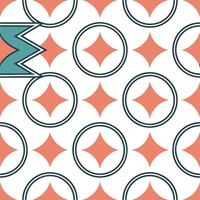 Enhance retro design with mosaic tile overlays vintage banner highlights white background for high impact marketing collateral concept as Distinctive mid century style combined wi Dynamic Set 2 vector
