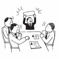Employees responding to an unexpected audit concept as High resolution image of employees responding to an unexpected audit with a panicked and tense atmosphere highlighting the st Dynamic vector