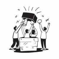 Employees organizing a festive auction for crisis funds concept as High resolution image of employees organizing a festive auction to raise crisis funds showcasing creativity and c Dynamic Set 2 vector
