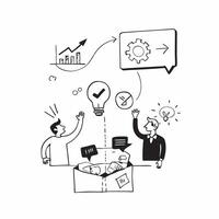 Employees brainstorming for business growth concept as High resolution image of employees brainstorming for business growth emphasizing creativity collaboration and professional ac Dynamic vector
